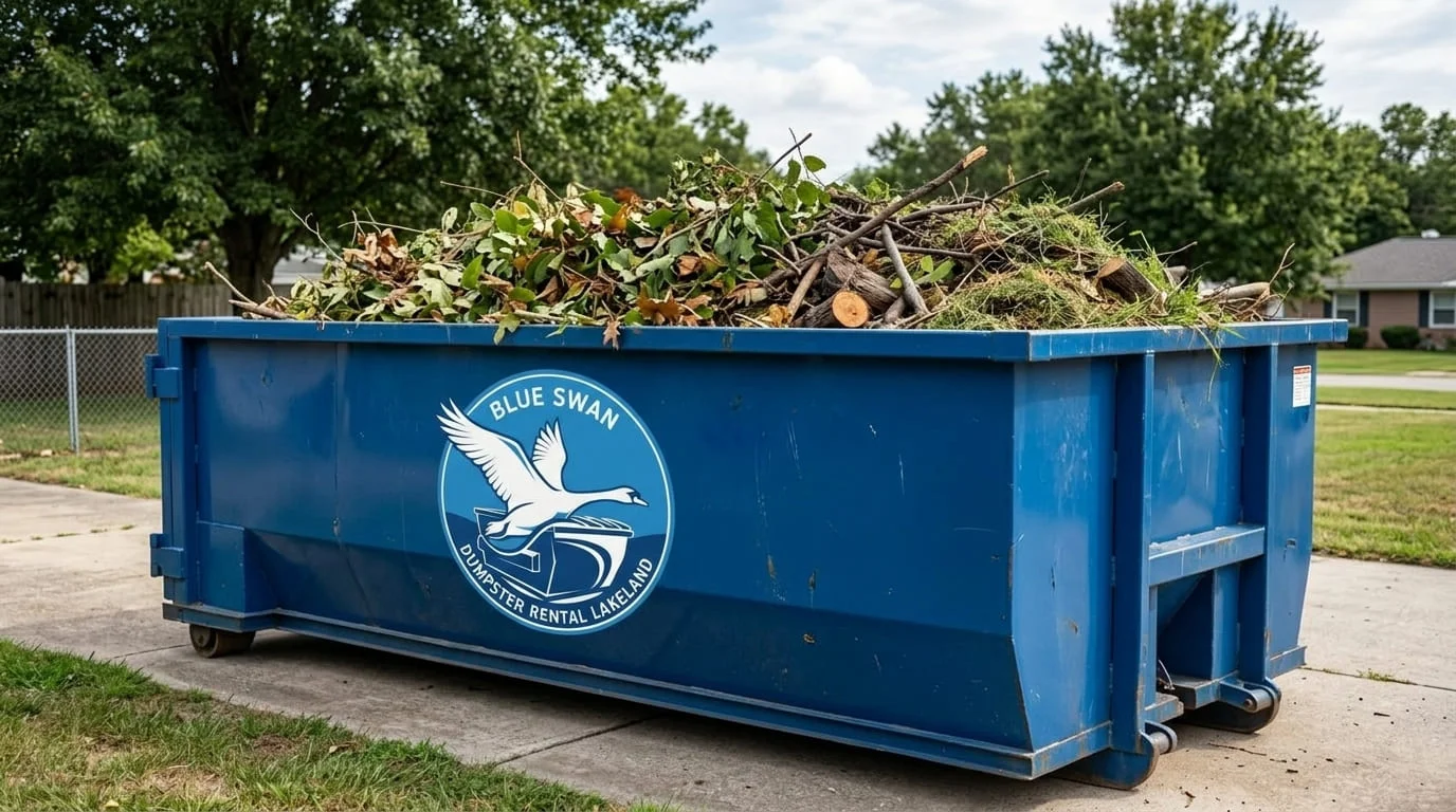 Yard Waste Dumpster Rental Lakeland FL-img
